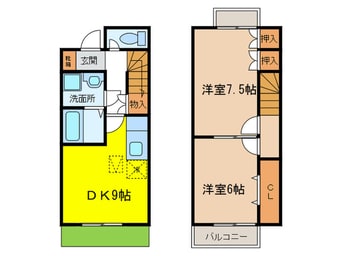 間取図 ハピネス