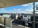室内からの展望 柏原ハイツ