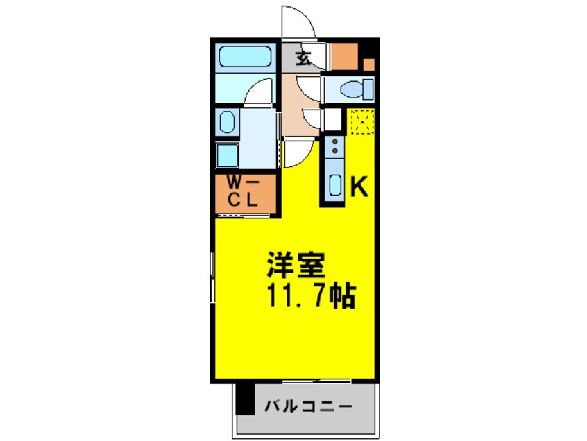 間取図 アデグランツ大須