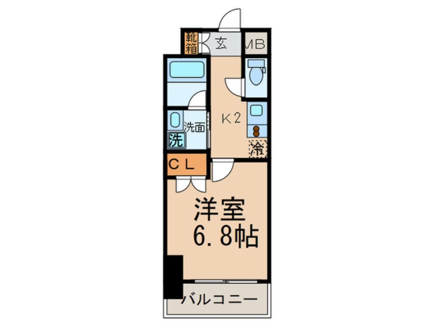 間取図 レジディア鶴舞