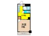 WELL BEING 大須 1Kの間取り