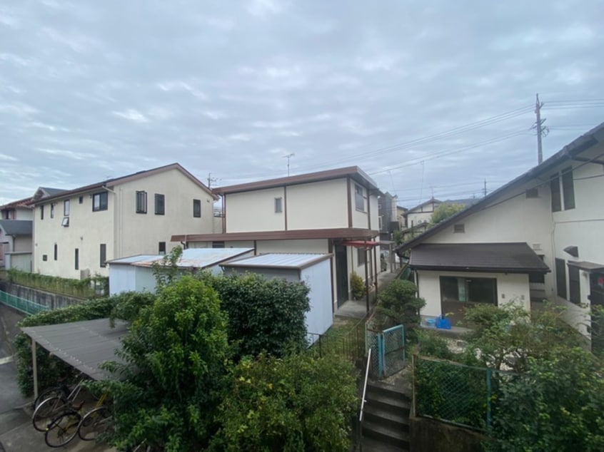 室内からの展望 若葉台ビル