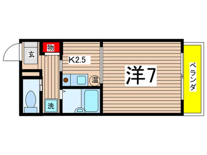 間取図 メゾンエステ－ル