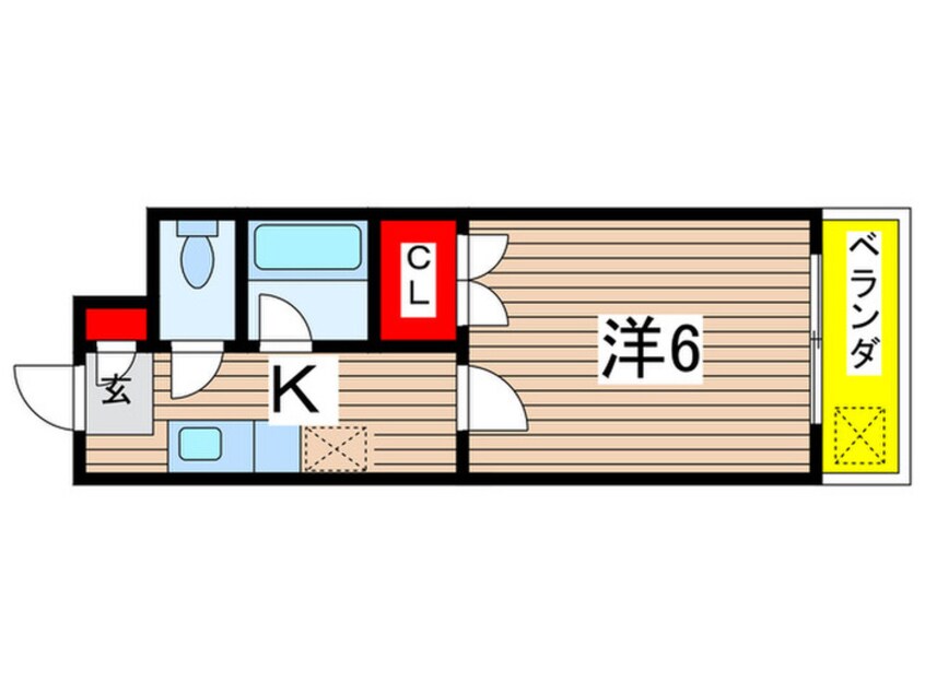 間取図 ＥＮＤＯビルⅡ