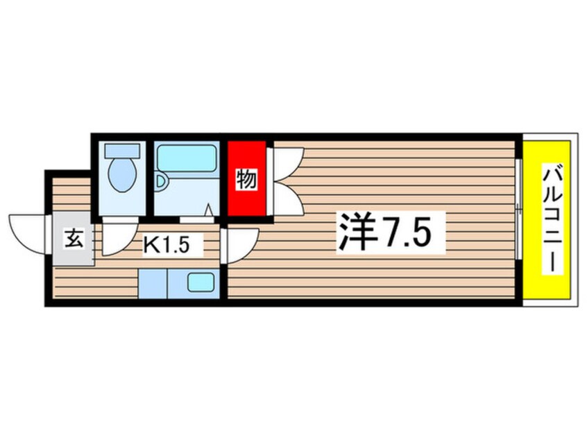 間取図 ＥＮＤＯビルⅡ
