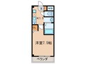 レジデンス司Ⅱの間取図