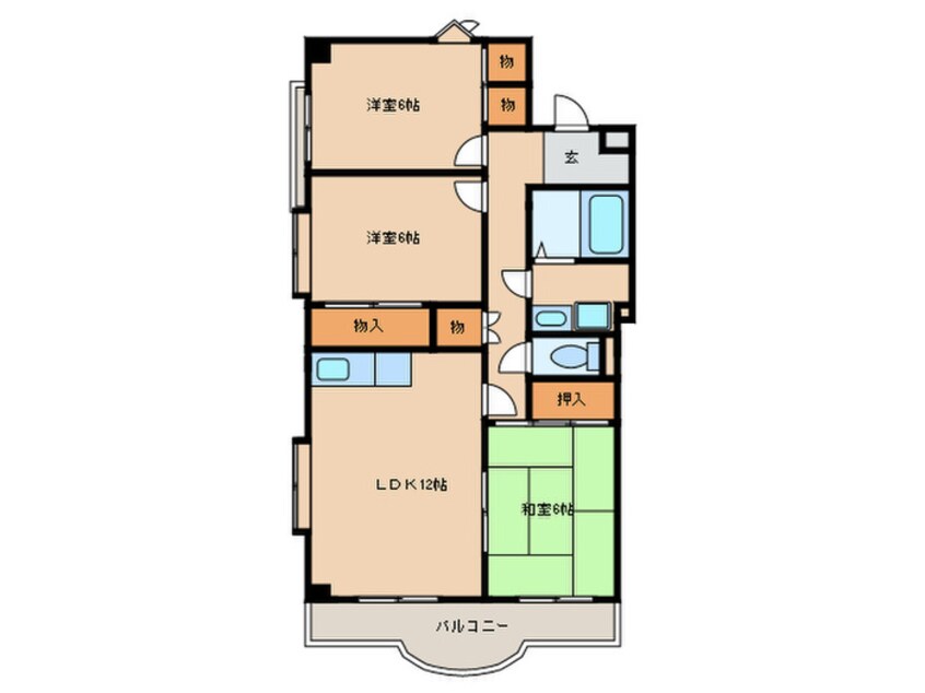 間取図 ウイングオカドビル
