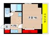 IZUMI　Ⅲ 1Kの間取り