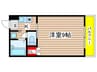 KMコート 1Rの間取り