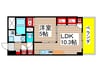プレステ－ジ新栄 1LDKの間取り