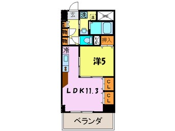 間取図 プレステ－ジ新栄