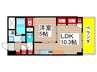 プレステ－ジ新栄 1LDKの間取り