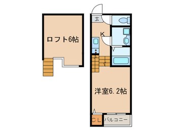 間取図 ハーモニーテラス靖国町