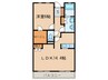 平安 1LDKの間取り