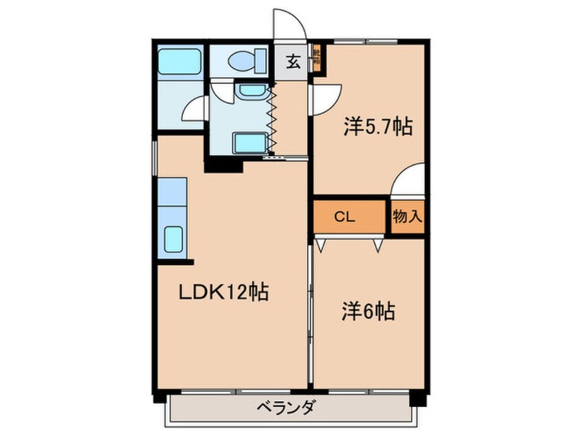 間取図 大陽ビル