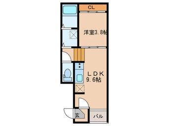 間取図 メゾン　アヴェニール