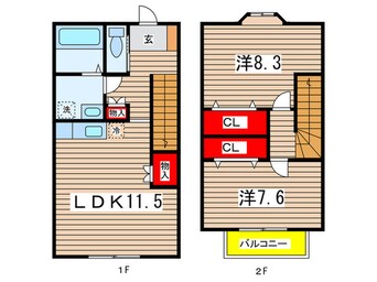 間取図 ディアコート池見