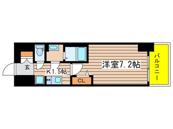 間取り図 プレサンス新栄リベラ