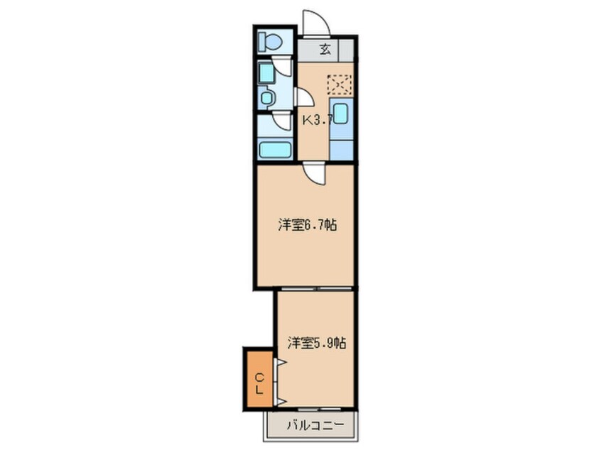 間取図 ＦＪ日進通