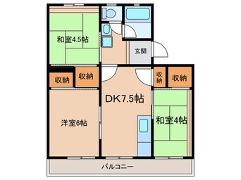 間取図 第一豊栄ﾊｲﾂ