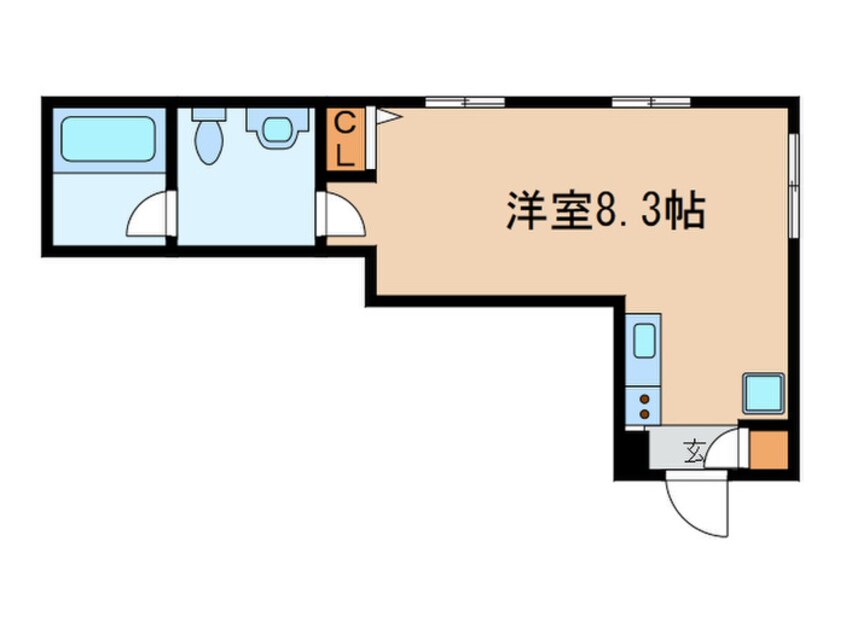 間取図 et toi 中村公園