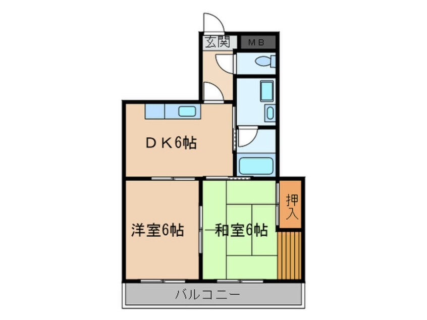 間取図 アイリスマンション