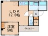 ポーラスタービル6ｔｈステージ 1LDKの間取り