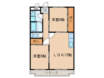 間取図 ア－バンドリ－ム