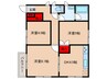テレサイト神沢 3DKの間取り