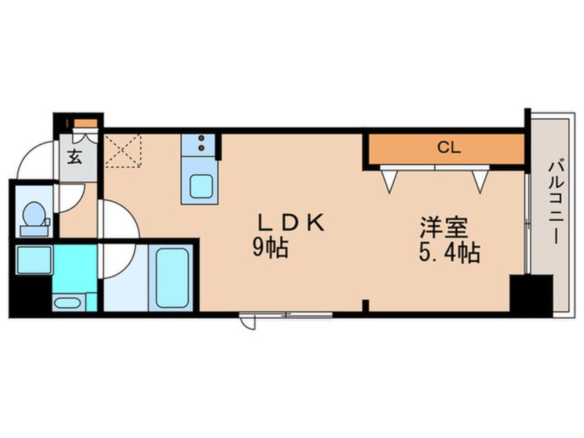 間取図 RAFFLE CHIHAYA