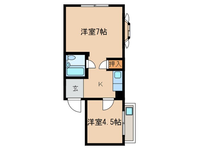 間取り図 ベルネージュ