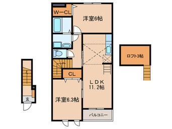 間取図 アヴァンセ・大日