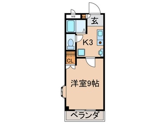 間取図 フォレストフィ－ルド平針