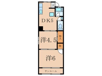 間取図 ト－タス駒止