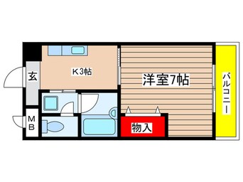 間取図 アネックス・シオガマ