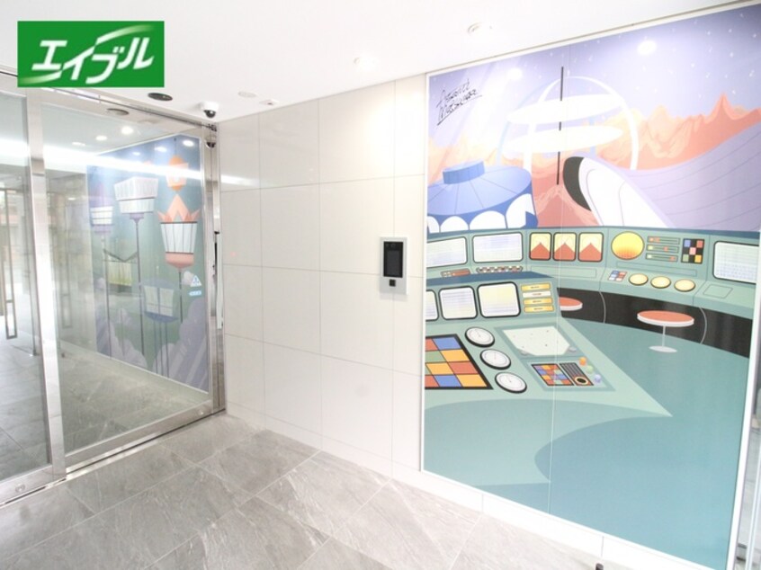 エントランス部分 メイクスWアート上前津V