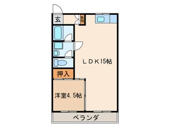 間取図 東山ハイホーム