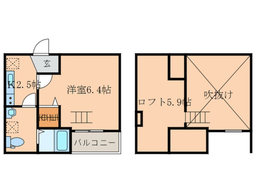 間取図 ヒラソル守山