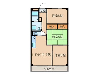 間取図 リバ－ステ－ジもりやま