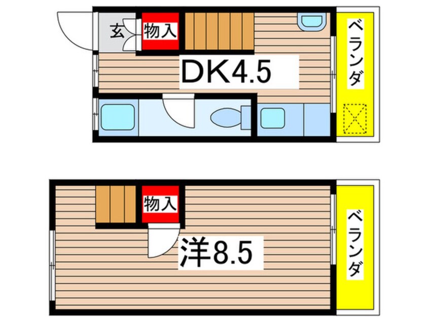 間取図 メゾン川名