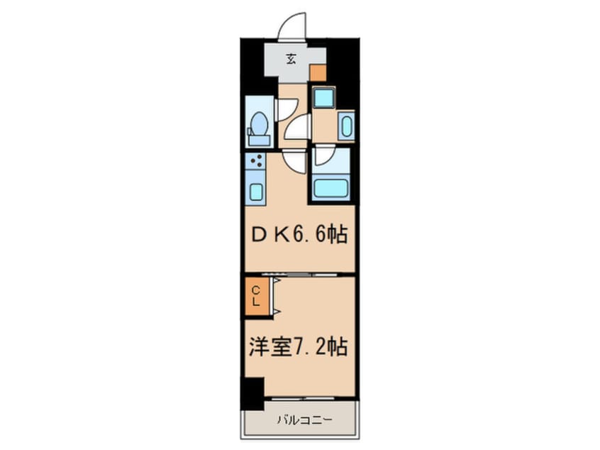 間取図 フレール上前津