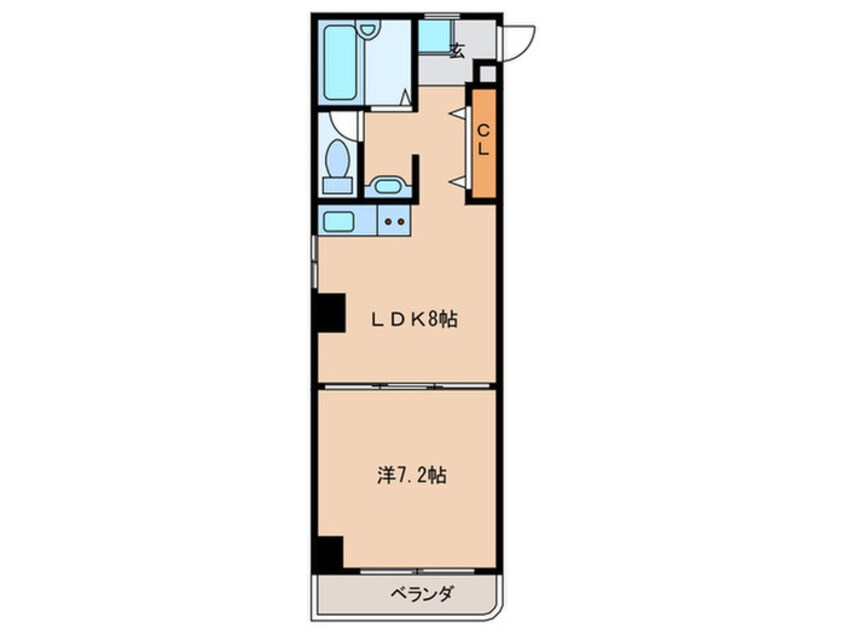 間取図 LA・MER21