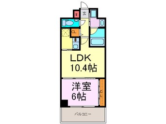 間取図 エルミタ－ジュ新栄