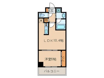 間取図 エルミタ－ジュ新栄