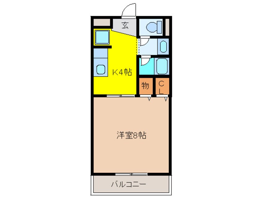 間取図 マイキャッスルⅠ