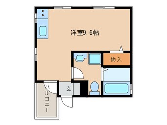 間取図 ＬＥＣＯＣＯＮ町南Ⅱ