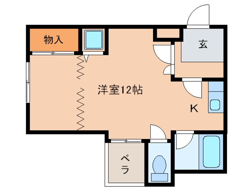 間取図 クレストヒルズ名古屋内田橋