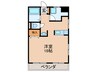 メ－ト－ビル 1Rの間取り