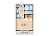 プチメゾン 1Kの間取り