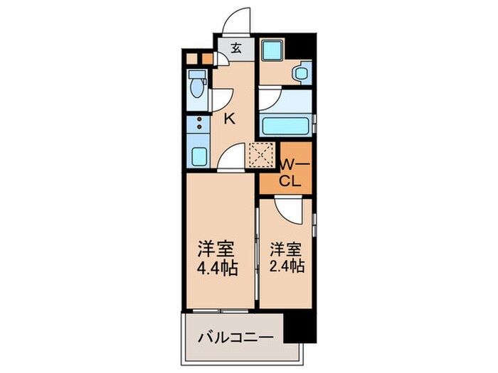 間取り図 シーズンフラッツ矢場